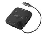 LOGILINK UA0344 LOGILINK - USB Typ-C  OTG (On-The-Go) Multifunction hub and card reader