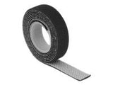 DELOCK Hook-and-loop fasteners L 1 m x W 13 mm roll black