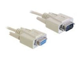 DELOCK Cable RS-232 serial Sub-D9 male / female 3 m
