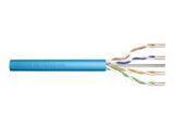 DIGITUS Installation cable cat.6A U/UTP Dca solid wire AWG 23/1 LSOH 50m violet foiled