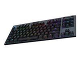 LOGITECH G915 TKL LightSpeed belaidė RGB mechaninė žaidimų klaviatūra su lytėjimo jungikliu, JAV ir Int.
