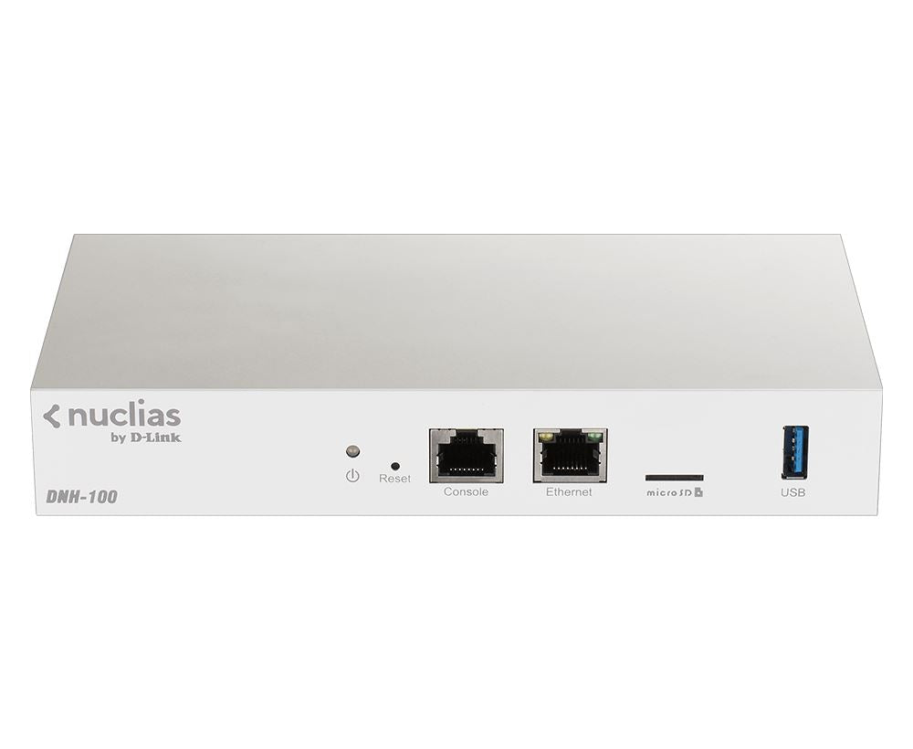 D-Link Nuclias Connect Hub DNH-100 802.11ac, 10/100/1000 Mbit/s, Ethernet LAN (RJ-45) ports 1, MU-MiMO No, no PoE