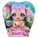 MGA Glitter Babyz Doll - Lavender (Flower) 574866