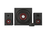 Genesis Computer speakers 2.1 Helium 600 NCS-0856 60 W, Portable, Black, red