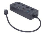 I/O HUB USB3 4PORT/UHB-U3P1U2P3P-01 GEMBIRD