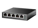 Switch|TP-LINK|TL-SG105PE|Desktop/pedestal|5x10Base-T / 100Base-TX / 1000Base-T|PoE ports 4|TL-SG105PE