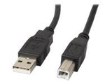 LANBERG USB-A M->USB-B M 2.0 cable 1m black