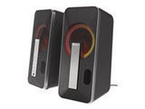 NATEC Genesis computer speakers 2.0 Helium 100BT RGB USB