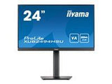 IIYAMA XUB2494HSU-B2 24inch ETE VA-panel 1920x1080 15cm height adj. stand 4ms 250cd/m2 HDMI DP Speakers
