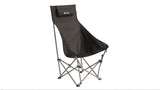Outwell Arm Chair Emilio 100 kg, Black, 100% polyester