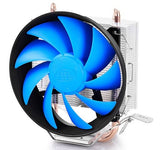 Deepcool "Gammaxx 200T" universal cooler, 2 heatpipes, 120mm PWM fan,  Intel Socket LGA115X / 775, 95 W TDP and AMD Socket FMxx/AMxx, 100W TDP  Cooler