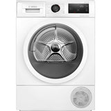 Bosch WTU876IHSN  Dryer machine with heat pump, A, Front loading, Condensing, Capacity 9 kg, Depth 61,3 cm, White