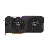 ASUS Dual Radeon RX 6700 XT OC Edition 12GB GDDR6 PCIe 4.0 HDMI 2.1 DisplayPort 1.4a Axial-tech fan design 0dB technology