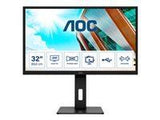 AOC Q32P2CA 31.5inch IPS QHD 250cd/m2 75Hz 4ms 2xHDMI DP USB type C with DP Pivot Speakers