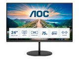 AOC Q24V4EA 60.5cm 23.8inch IPS QHD 2560x1440 16:9 1000:1 250cd/m2 178/178 4ms HDMI 1.4 DP 1.2