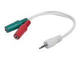 CABLE AUDIO 3.5MM 4-PIN TO/3.5MM S+MIC CCA-417W GEMBIRD