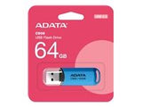 MEMORY DRIVE FLASH USB2 64GB/BLUE AC906-64G-RWB A-DATA