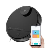 Viomi Robotic Vacuum Cleaner V3 Max Wet&Dry, 5200 mAh, 2700 Pa, Black