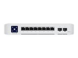 UBIQUITI USW-ENTERPRISE-8-POE UNIFI SWITCH 8x 2.5GB/S RJ45 POE+ 2x 10GB/S SFP+ TOUCHSCREEN TOTAL 120W