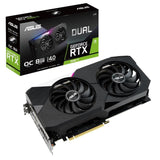 ASUS DUAL-RTX3060TI-O8G-V2 8GB GDDR6 2xHDMI 2.1 3xDP 1.4a
