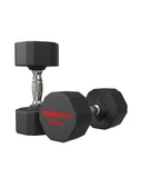 PROIRON PRKRD20K Rubber Dumbbell, 20.00 kg, 1 pcs, 20 kg, Black