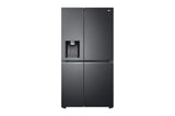 LG Refrigerator GSLV90MCAE Energy efficiency class E, Free standing, Side by side, Height 179 cm, No Frost system, Fridge net capacity 416 L, Freezer net capacity 219 L, Display, 36 dB, Matte Black