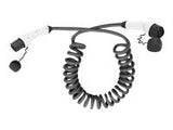 DIGITUS EV charging - Three Phase 400V 16 A 5m Type 2 to Type 2 Spiral charger cable