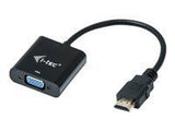 I-TEC Adapter HDMI to VGA resolution Full-HD 1920x1080/60 Hz Cable 15 cm gilded HDMI-connector