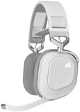 Corsair Gaming Headset HS80 RGB Built-in microphone, White, Over-Ear, Wireless