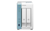 QNAP TS-231P3-4G Annapurna Labs Alpine AL-314 1.7GHz Quad Core 4GB DDR3L 1x2.5GbE+1xGbE LAN SATA 6Gb/s 3xUSB3.2 Gen1 ports
