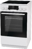 Gorenje Cooker ECS5350WA Hob type Electric, Oven type Electric, White, Width 50 cm, Electronic ignition, Grilling, 70 L, Depth 59.4 cm