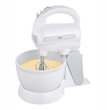 Camry Mixer CR 4213 Mixer with bowl, 300 W, Number of speeds 5, Turbo mode, White