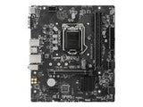 Mainboard|MSI|Intel H470 Express|LGA1200|Micro-ATX|Memory DDR4|Memory slots 2|1xPCI-Express 1x|1xPCI-Express 16x|1xM.2|1x15pin D-sub|1xHDMI|4xUSB 2.0|2xUSB 3.0|1xPS/2|1xRJ45|3xAudio port|PROH510M-B