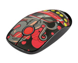 MOUSE USB OPTICAL WRL SKETCH/SILENT RED 23336 TRUST