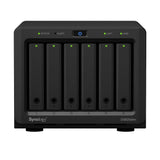 Synology Tower NAS DS620slim  Up to 6 HDD/SSD Hot-Swap, Celeron J3355 Dual Core, Processor frequency 2 GHz, 2 GB, DDR3L, RAID 0,1,5,6,10,Hybrid, 2 x 1GbE, 2 x USB 3.2 Gen 1 Port, Single Fan