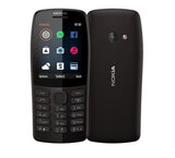 Nokia 210 Black, 2.4 ", TFT, 240 x 320 pixels, 16 MB, Dual SIM, Bluetooth, 3.0, USB version microUSB, Main camera 0.3 MP, 1020 mAh