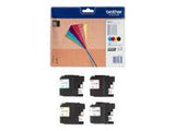BROTHER LC-223 ink cartridge black and tri-colour standard capacity 1-pack blister without alarm
