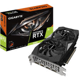 Graphics Card|GIGABYTE|NVIDIA GeForce RTX 2060|12 GB|192 bit|PCIE 3.0 16x|GDDR6|Memory 14000 MHz|GPU 1650 MHz|1xHDMI|1xDisplayPort|GV-N2060D6-12GD
