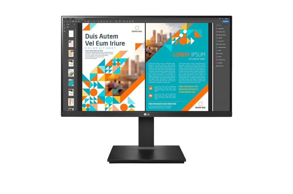 LCD Monitor|LG|24QP550-B|23.8"|Business|Panel IPS|2560x1440|16:9|Matte|5 ms|Swivel|Pivot|Height adjustable|Tilt|24QP550-B