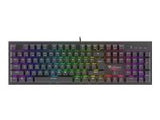 NATEC Genesis mechanical gaming keyboard Thor 300 RGB US layout RGB backlight red switch software