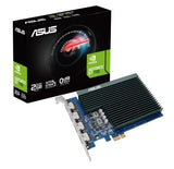 ASUS GT730-4H-SL-2GD5 2GB GDDR5 Memory PCIe 2.0 4xHDMI Ports Single-slot Design Passive Cooling