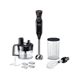 Bosch Blender ErgoMixx MS62B6190 Hand Blender, 1000 W, Number of speeds 12, Turbo mode, Black/Stainless steel