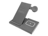 DIGITUS 3 in 1 Charging station wireless for Apple iWatch Airpods iPhone