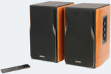 Edifier Professional Bookshelf Speakers R1380T Brown, Bluetooth, Wireless connection