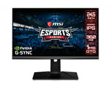 LCD monitorius|MSI|OCULUX NXG253|24.5"|Žaidimų|IPS ekranas|1920x1080|16:9|360Hz|Matinis|1 ms|Pasukamas|Atlenkiamas|Reguliuojamas aukštis|Pakreipimas|Spalva juoda|OCULUXNXG253R
