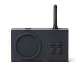LEXON FM radio and wireless speaker TYKHO3 Portable, Wireless connection, Dark Grey, Bluetooth