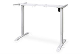 Digitus Desk frame, 70 - 120 cm, Maximum load weight 80 kg, Metal, White