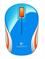 LOGITECH Mouse Wireless M187 Mini Mouse Blue - Tiny unifying nano receiver - Muis Blauw Draadloos