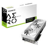 Vaizdo plokštė|GIGABYTE|NVIDIA GeForce RTX 4090|24 GB|GDDR6X|384 bitų|PCIE 4.0 16x|Dvigubo lizdo ventiliatorius|1xHDMI|3xDisplayPort|GV-N4090AEROOC-24GD