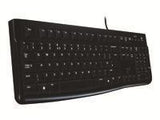 LOGITECH K120 Corded Keyboard black USB for Business - EMEA (RUS)
